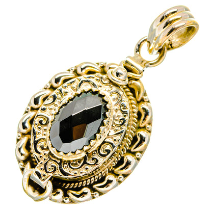 Hematite Pendants handcrafted by Ana Silver Co - PD16648