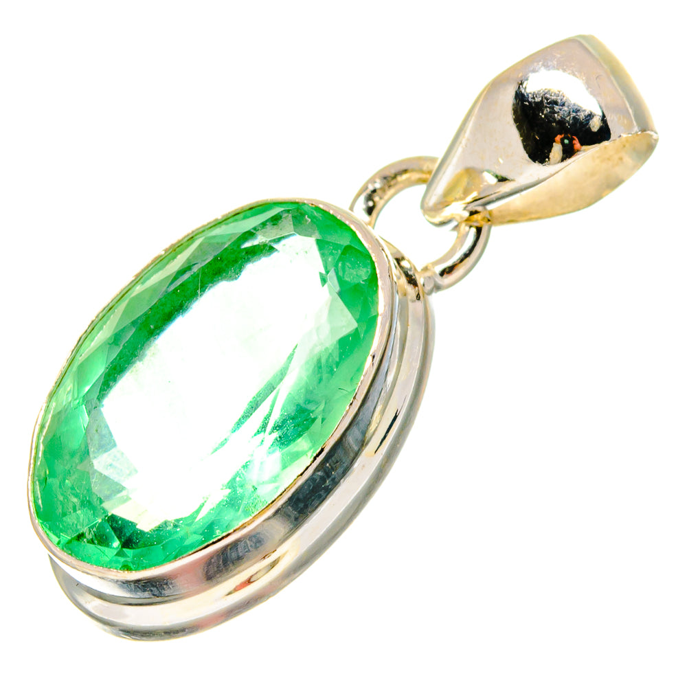 Green Fluorite Pendants handcrafted by Ana Silver Co - PD16697