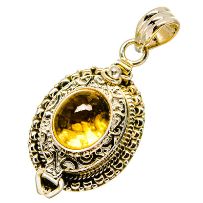 Citrine Pendants handcrafted by Ana Silver Co - PD16707