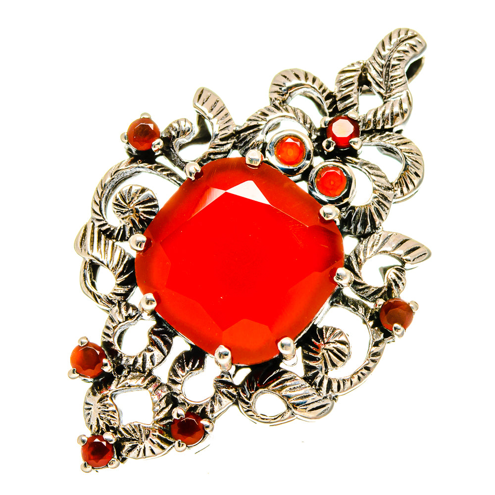 Red Onyx Pendants handcrafted by Ana Silver Co - PD16710