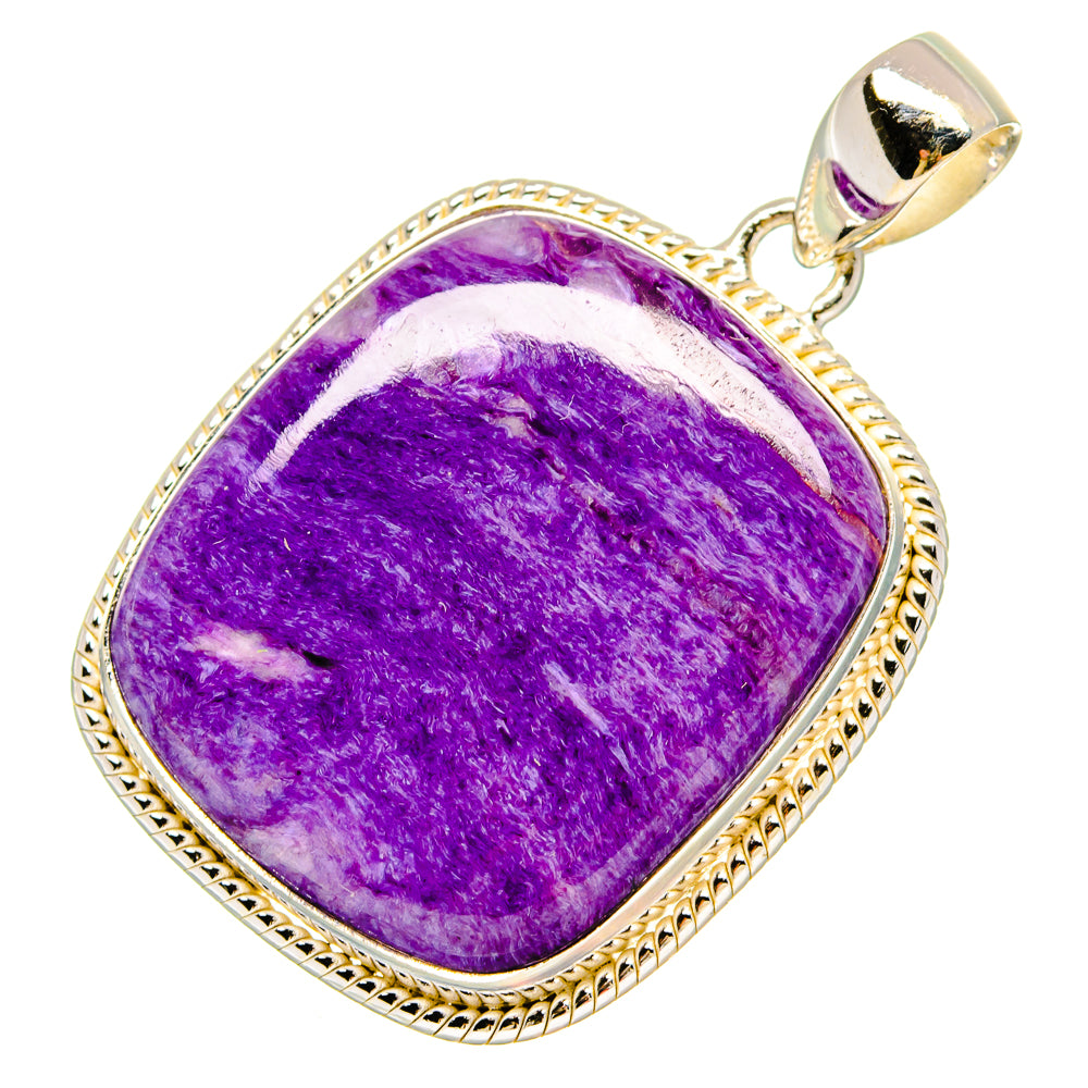 Charoite Pendants handcrafted by Ana Silver Co - PD16717