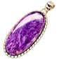 Charoite Pendants handcrafted by Ana Silver Co - PD16718
