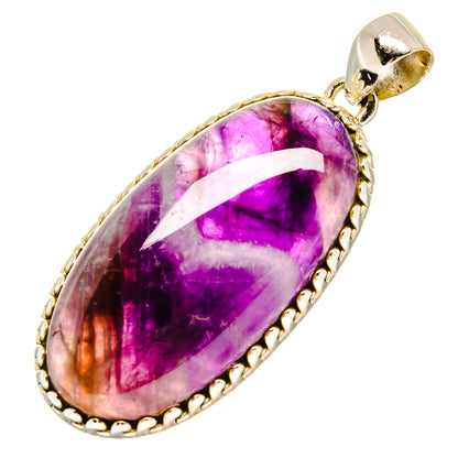 Chevron Amethyst Pendants handcrafted by Ana Silver Co - PD16720