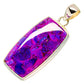 Purple Copper Composite Turquoise Pendants handcrafted by Ana Silver Co - PD16723