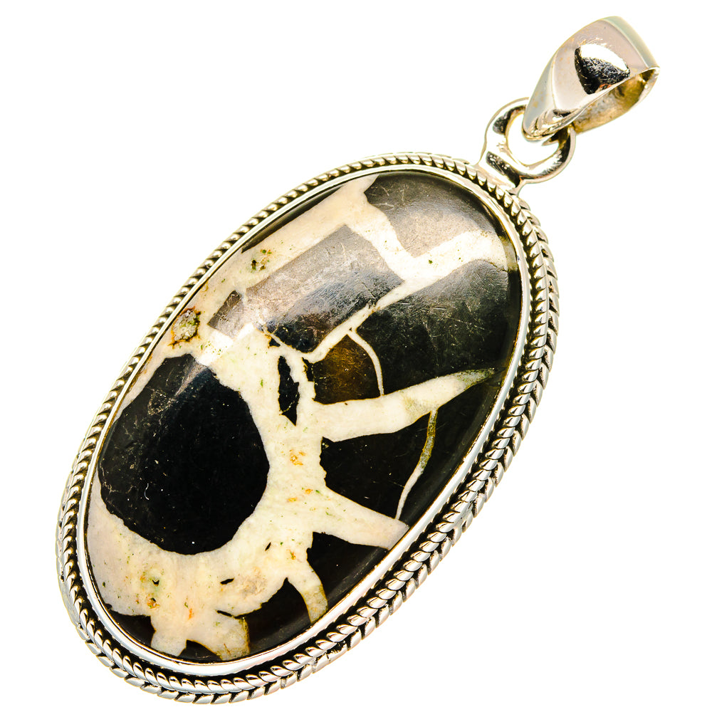 Septarian Geode Pendants handcrafted by Ana Silver Co - PD16730