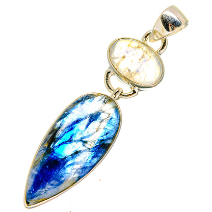 Kyanite Pendants handcrafted by Ana Silver Co - PD16762