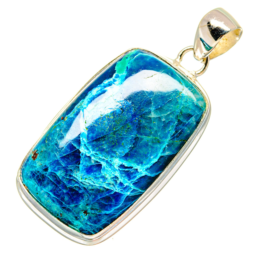 Shattuckite Pendants handcrafted by Ana Silver Co - PD16766