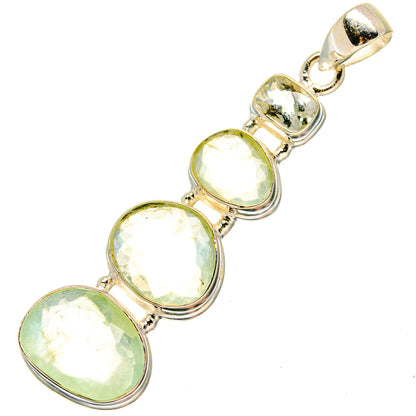 Prehnite Pendants handcrafted by Ana Silver Co - PD16772 - Photo 2