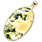 Green Moss Agate Pendants handcrafted by Ana Silver Co - PD16776