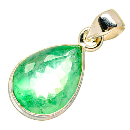Green Fluorite Pendants handcrafted by Ana Silver Co - PD16784