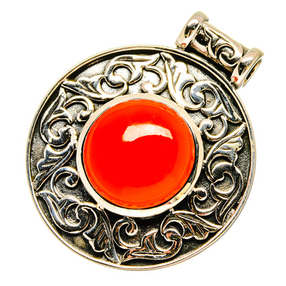 Carnelian Pendants handcrafted by Ana Silver Co - PD16789