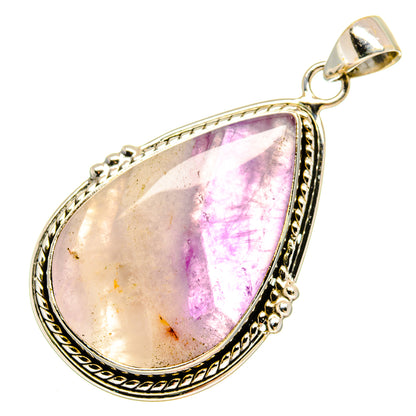 Chevron Amethyst Pendants handcrafted by Ana Silver Co - PD16801