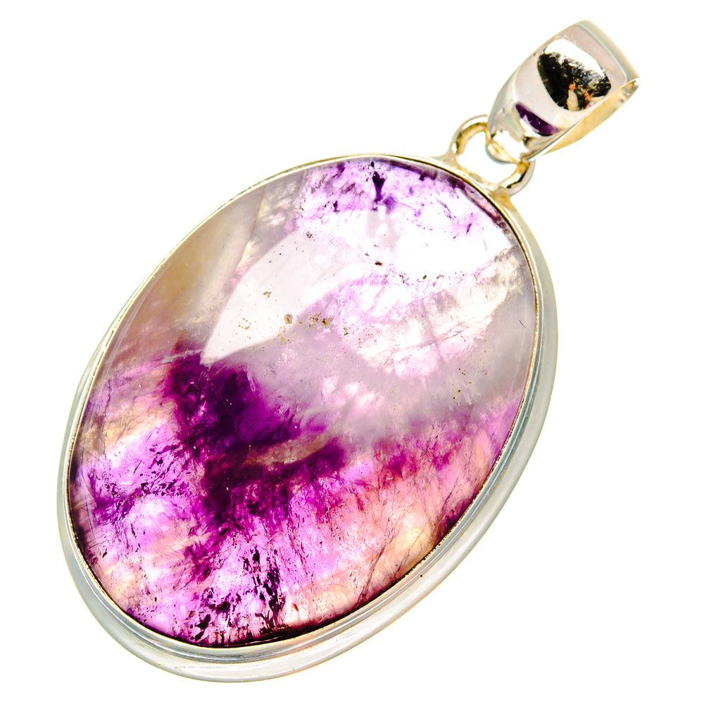 Chevron Amethyst Pendants handcrafted by Ana Silver Co - PD16810