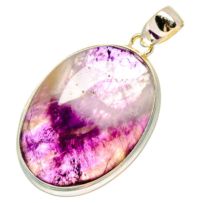 Chevron Amethyst Pendants handcrafted by Ana Silver Co - PD16810