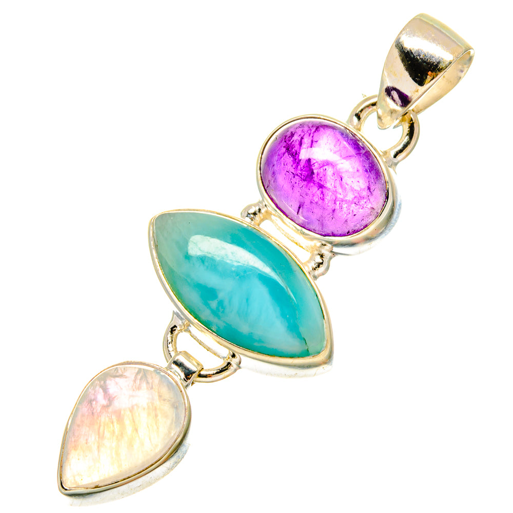 Larimar Pendants handcrafted by Ana Silver Co - PD16829
