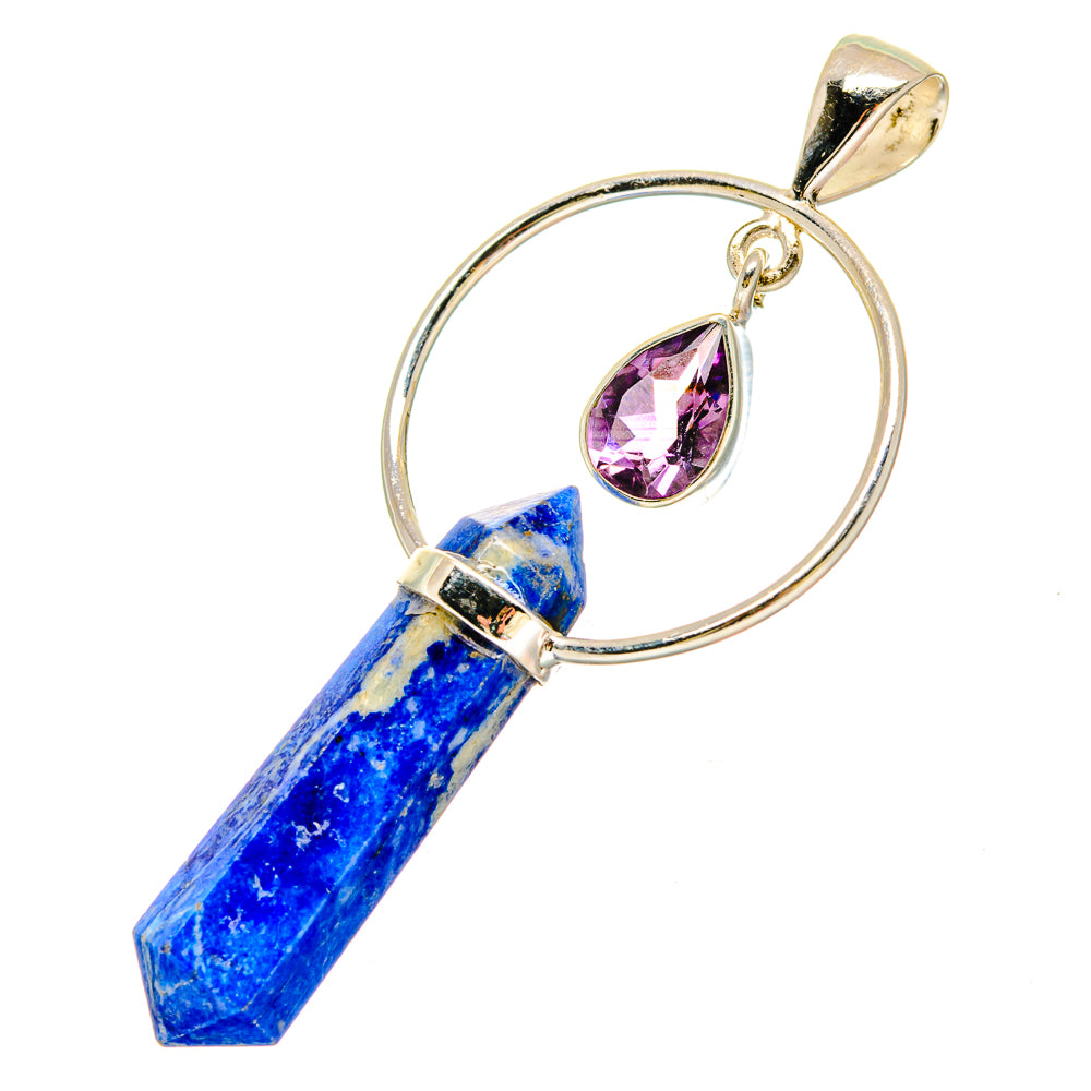 Lapis Lazuli Pendants handcrafted by Ana Silver Co - PD16840