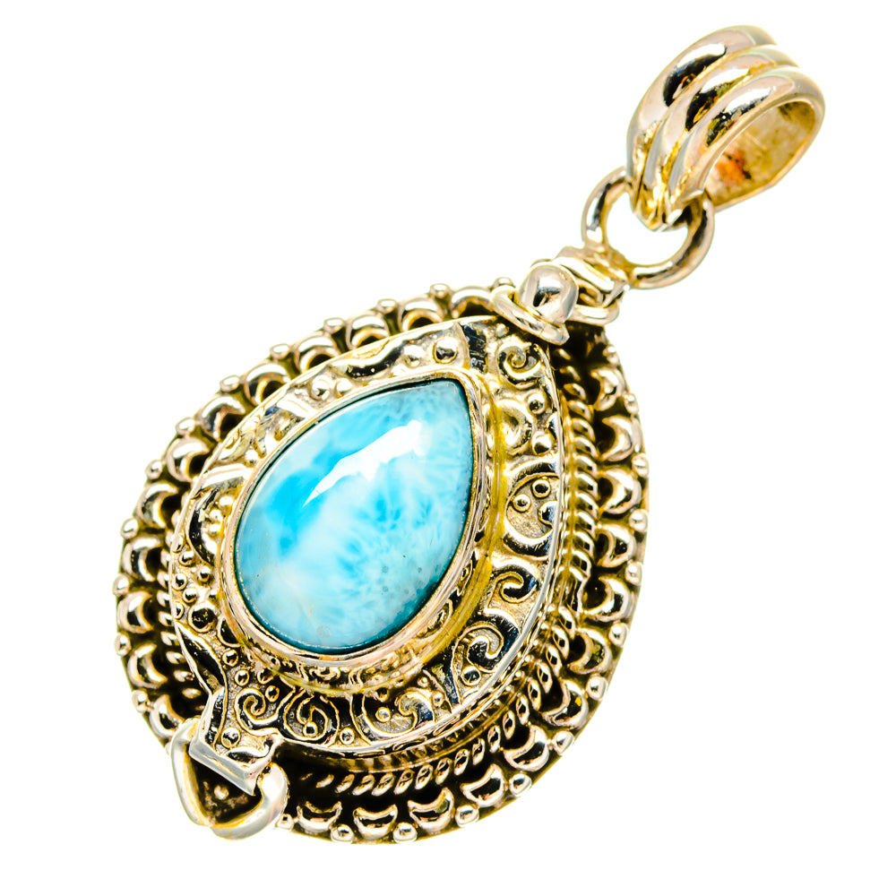 Larimar Pendants handcrafted by Ana Silver Co - PD16844