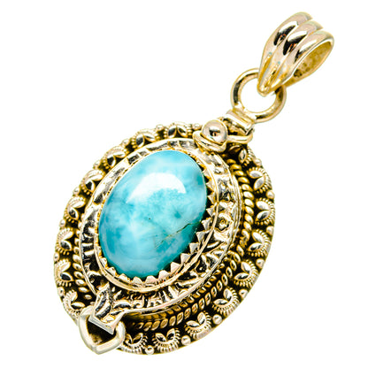 Larimar Pendants handcrafted by Ana Silver Co - PD16845