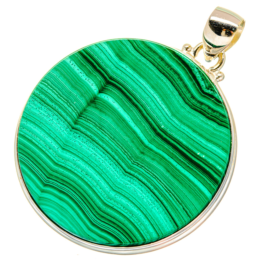 Malachite Pendants handcrafted by Ana Silver Co - PD16856