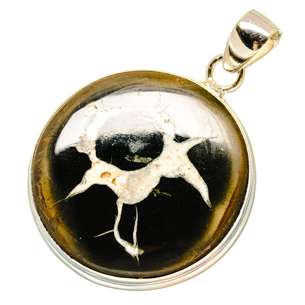 Septarian Geode Pendants handcrafted by Ana Silver Co - PD16880