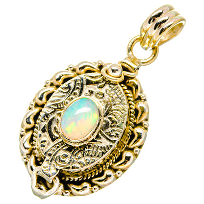 Ethiopian Opal Pendants handcrafted by Ana Silver Co - PD16895
