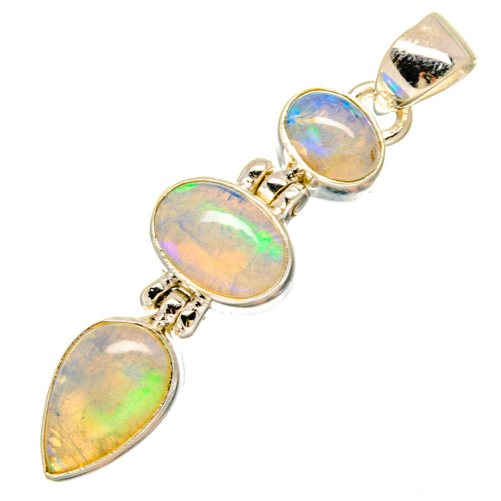 Ethiopian Opal Pendants handcrafted by Ana Silver Co - PD16896