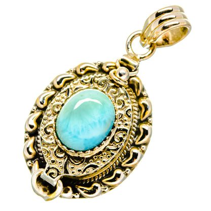 Larimar Pendants handcrafted by Ana Silver Co - PD16899