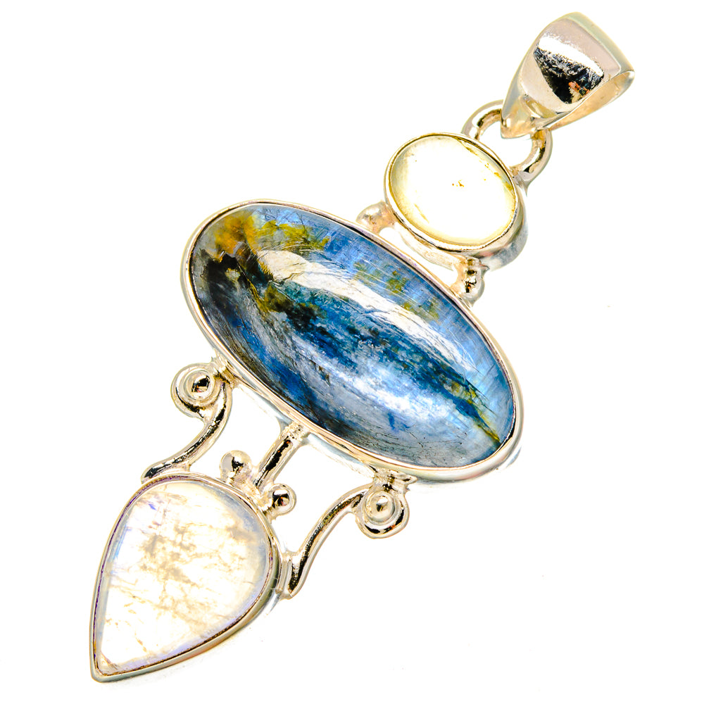 Kyanite Pendants handcrafted by Ana Silver Co - PD16903