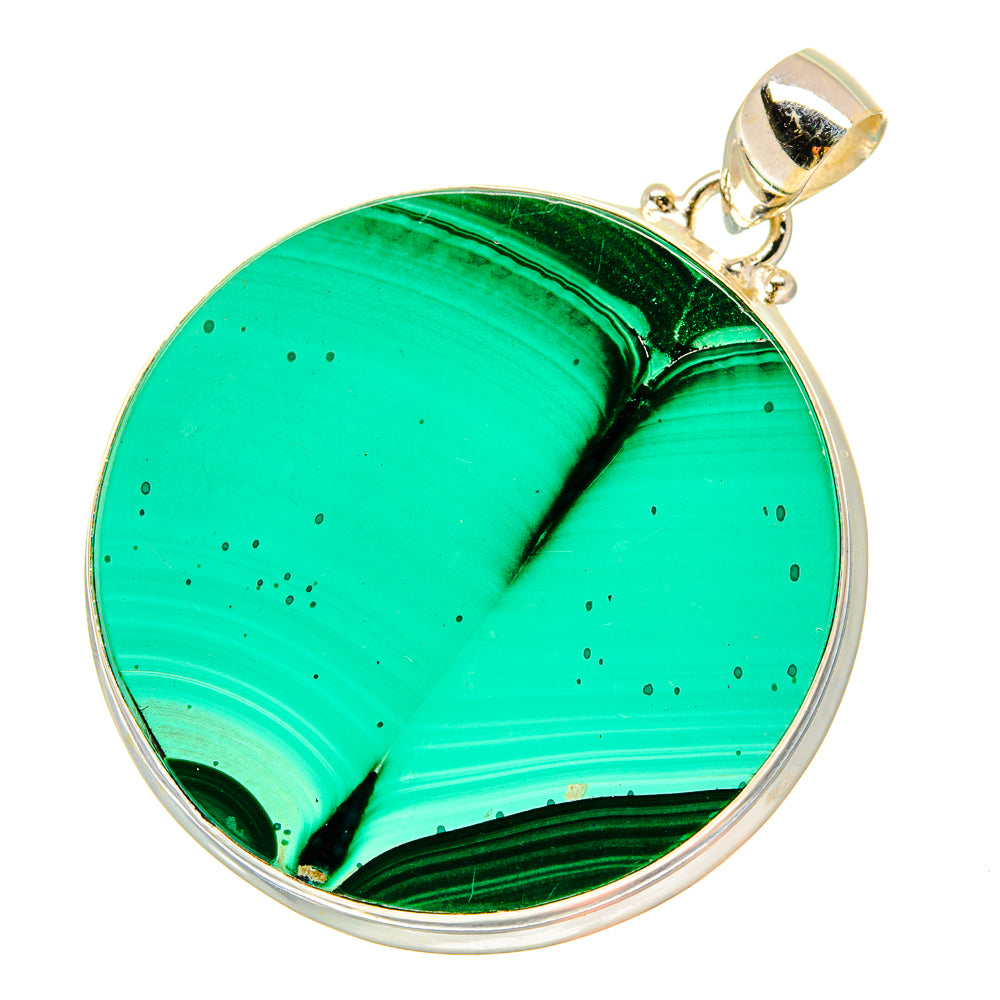 Malachite Pendants handcrafted by Ana Silver Co - PD16913