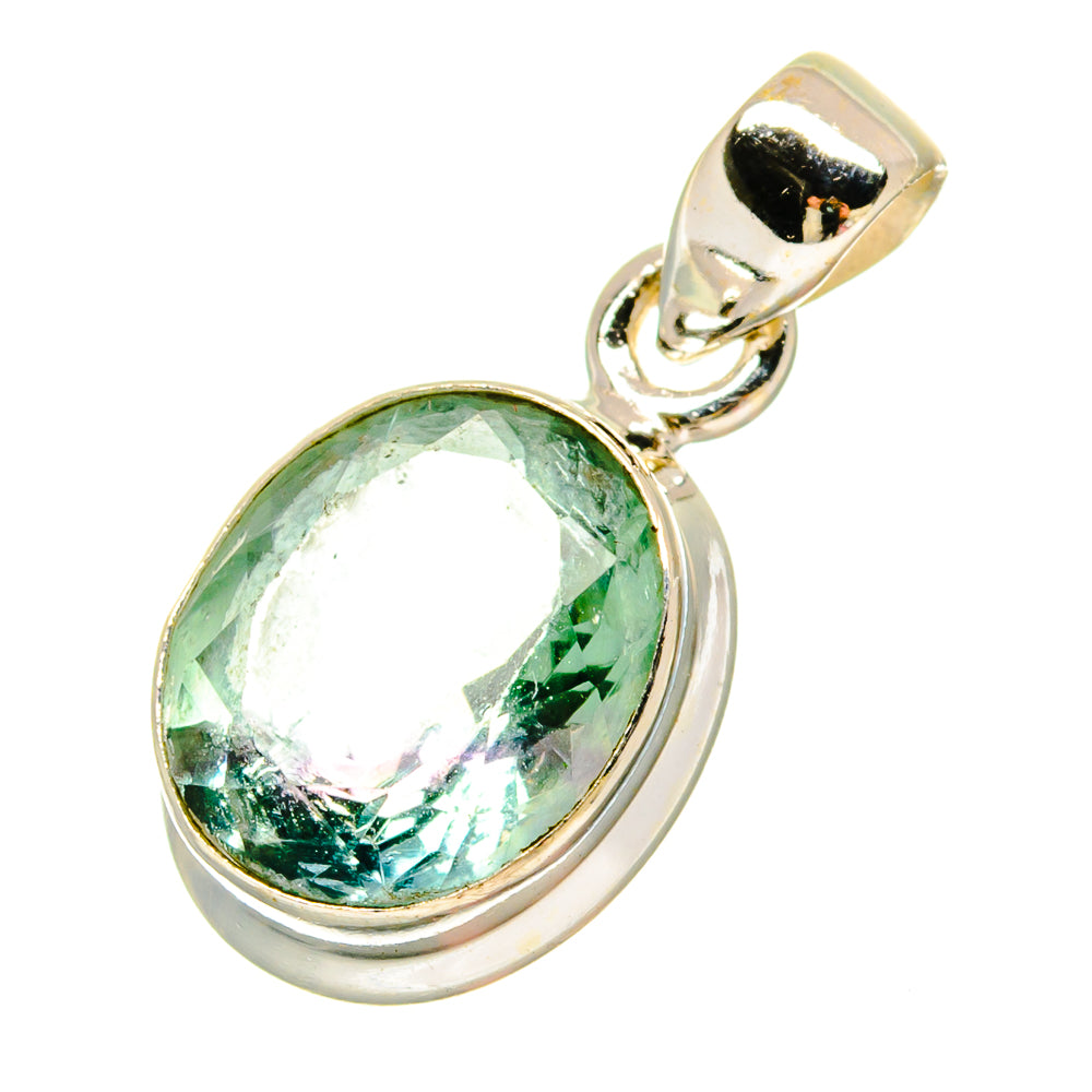 Green Fluorite Pendants handcrafted by Ana Silver Co - PD16918