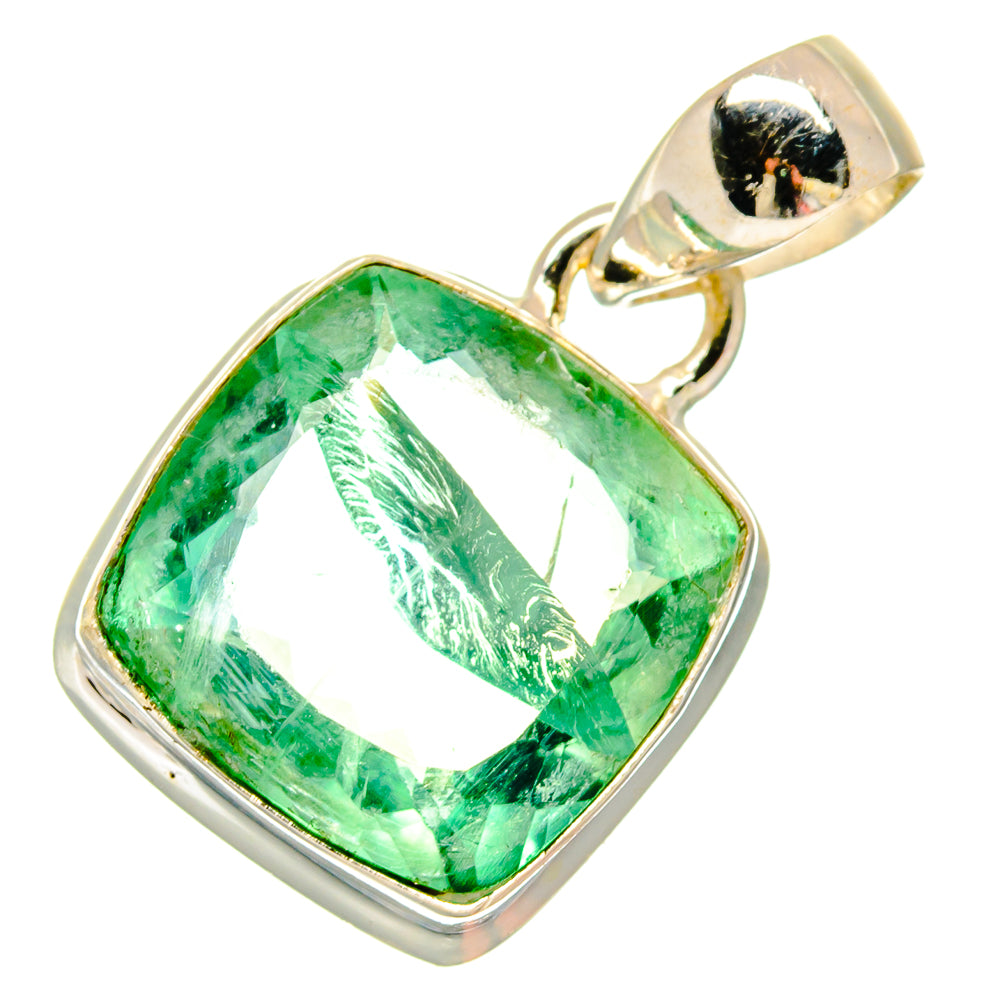 Green Fluorite Pendants handcrafted by Ana Silver Co - PD16924