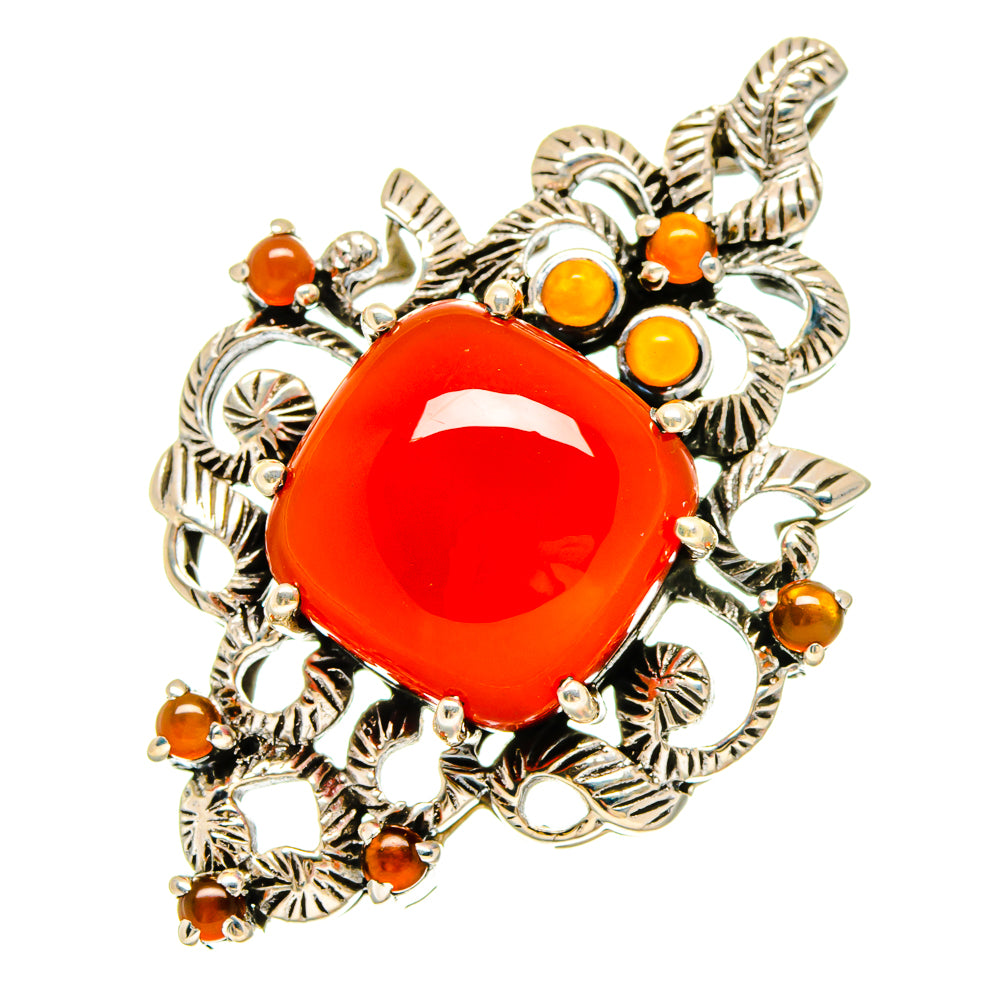 Carnelian Pendants handcrafted by Ana Silver Co - PD16929