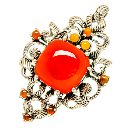Carnelian Pendants handcrafted by Ana Silver Co - PD16929