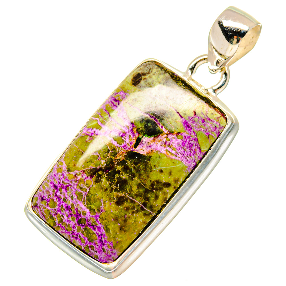 Stichtite Pendants handcrafted by Ana Silver Co - PD16939