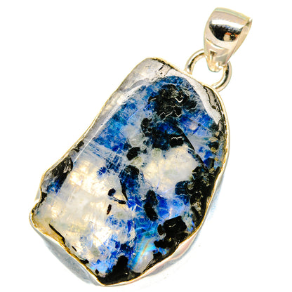 Rainbow Moonstone Pendants handcrafted by Ana Silver Co - PD16945