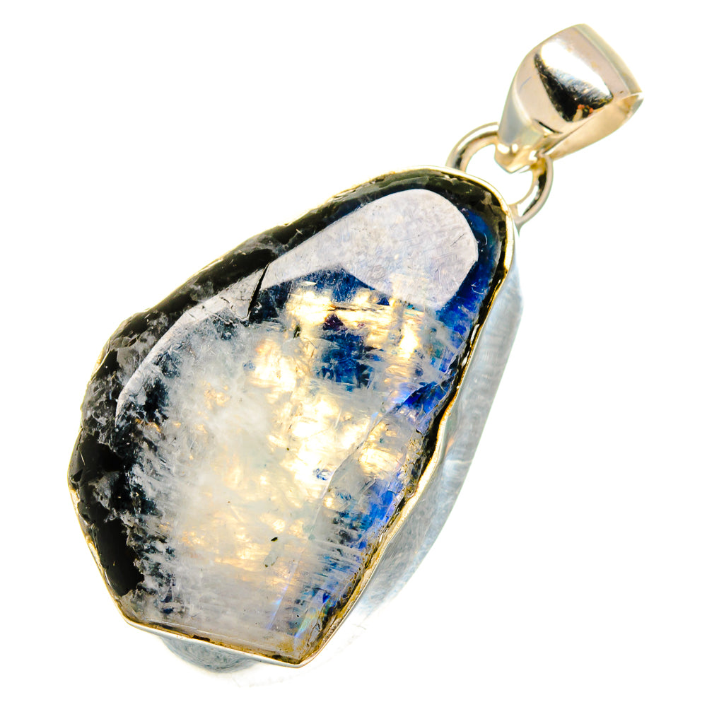 Rainbow Moonstone Pendants handcrafted by Ana Silver Co - PD16947