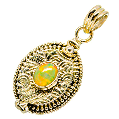 Ethiopian Opal Pendants handcrafted by Ana Silver Co - PD16955