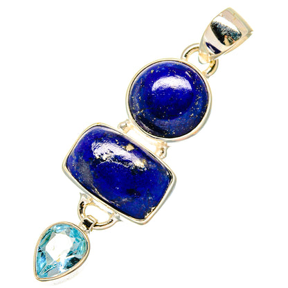 Lapis Lazuli Pendants handcrafted by Ana Silver Co - PD16970