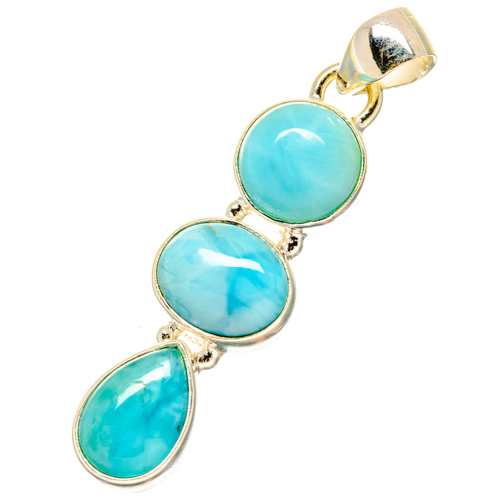 Larimar Pendants handcrafted by Ana Silver Co - PD16972