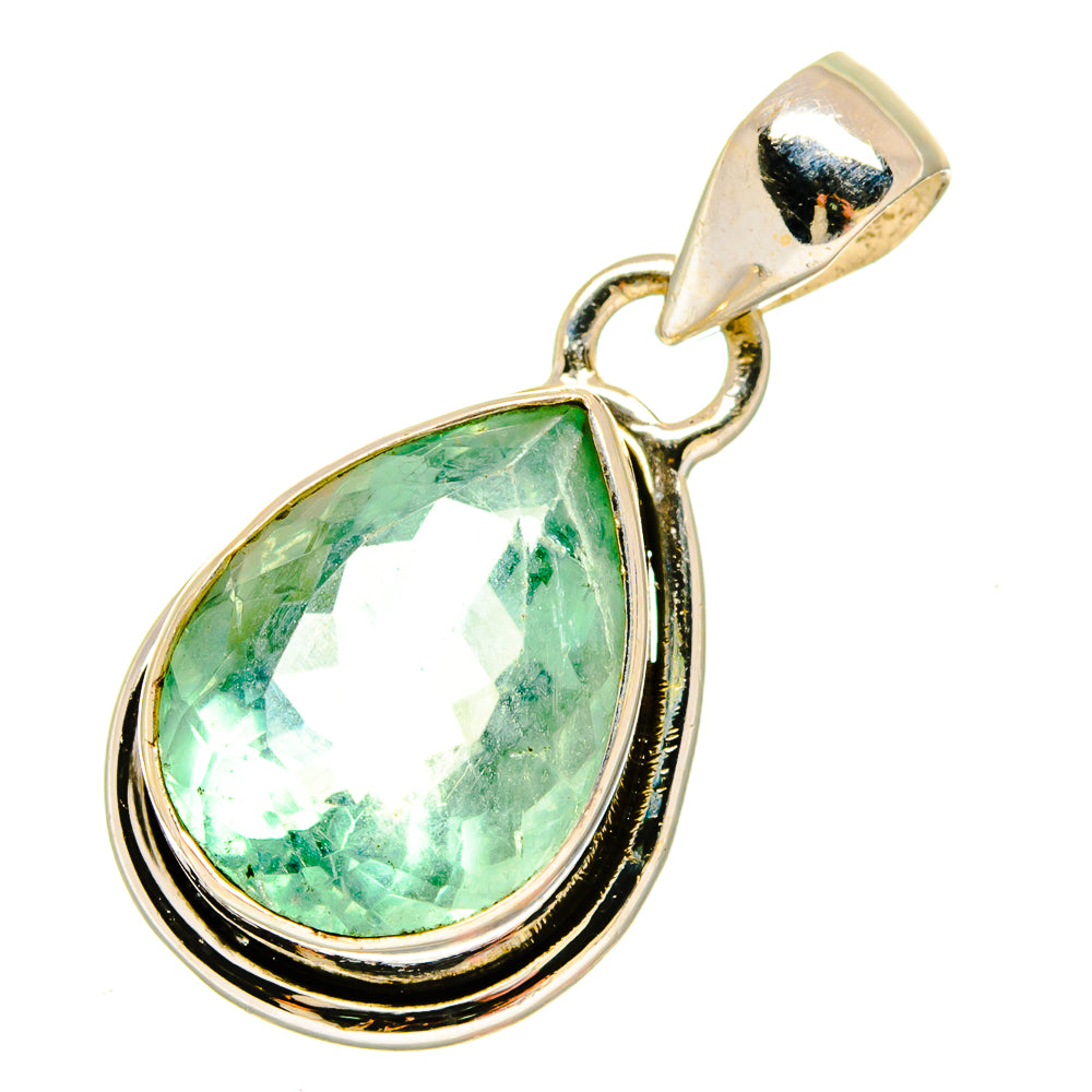 Green Fluorite Pendants handcrafted by Ana Silver Co - PD16977