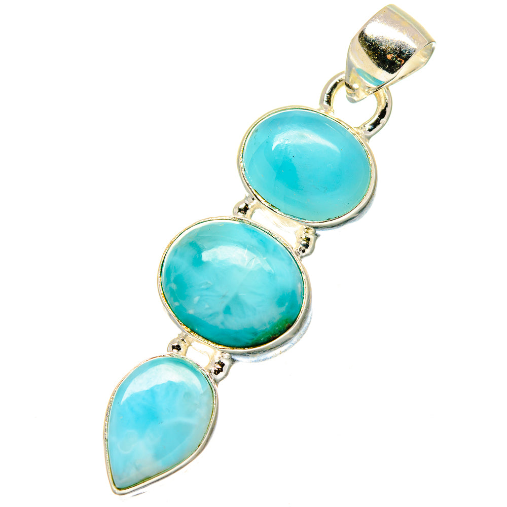 Larimar Pendants handcrafted by Ana Silver Co - PD16983