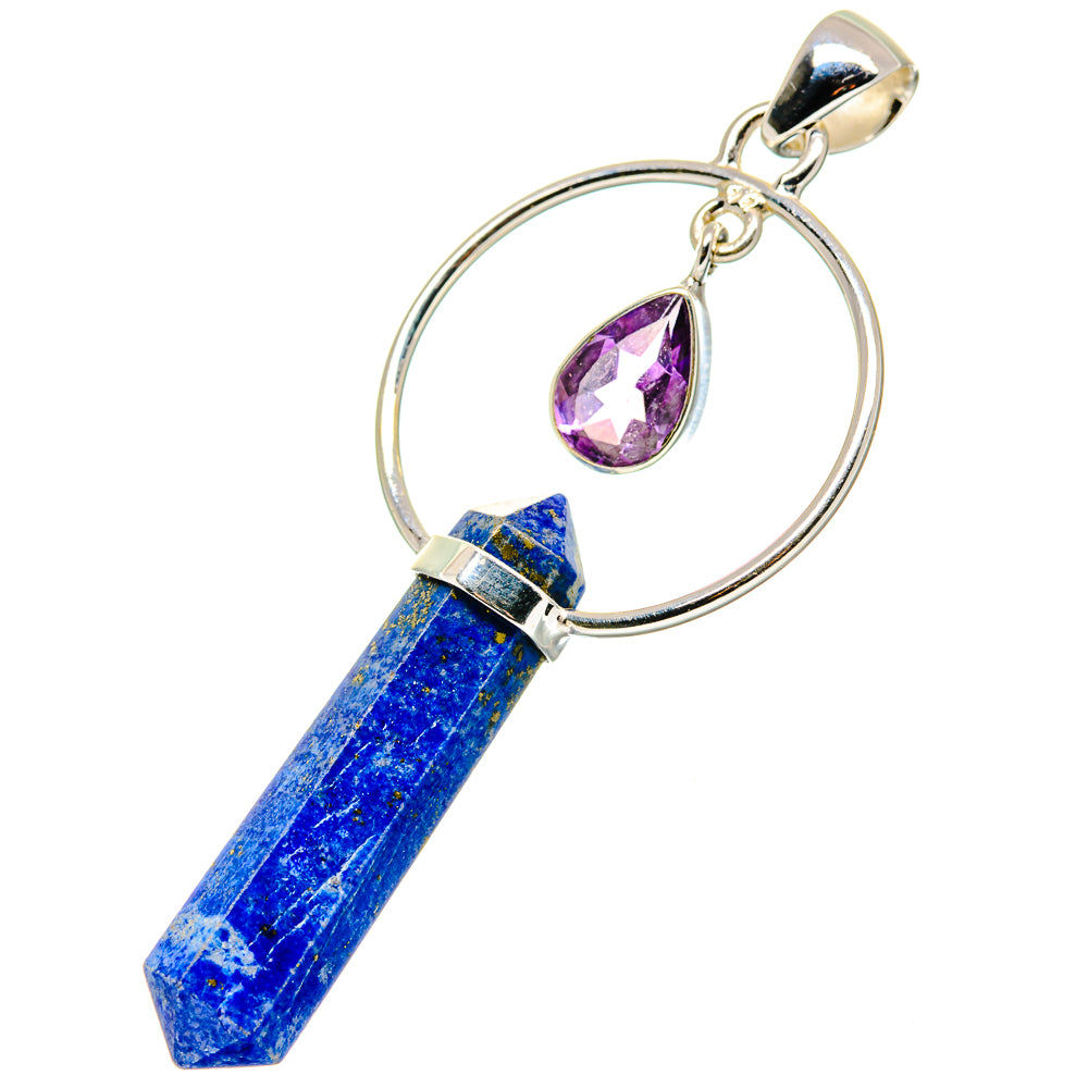 Lapis Lazuli Pendants handcrafted by Ana Silver Co - PD16987