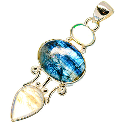 Kyanite Pendants handcrafted by Ana Silver Co - PD16988