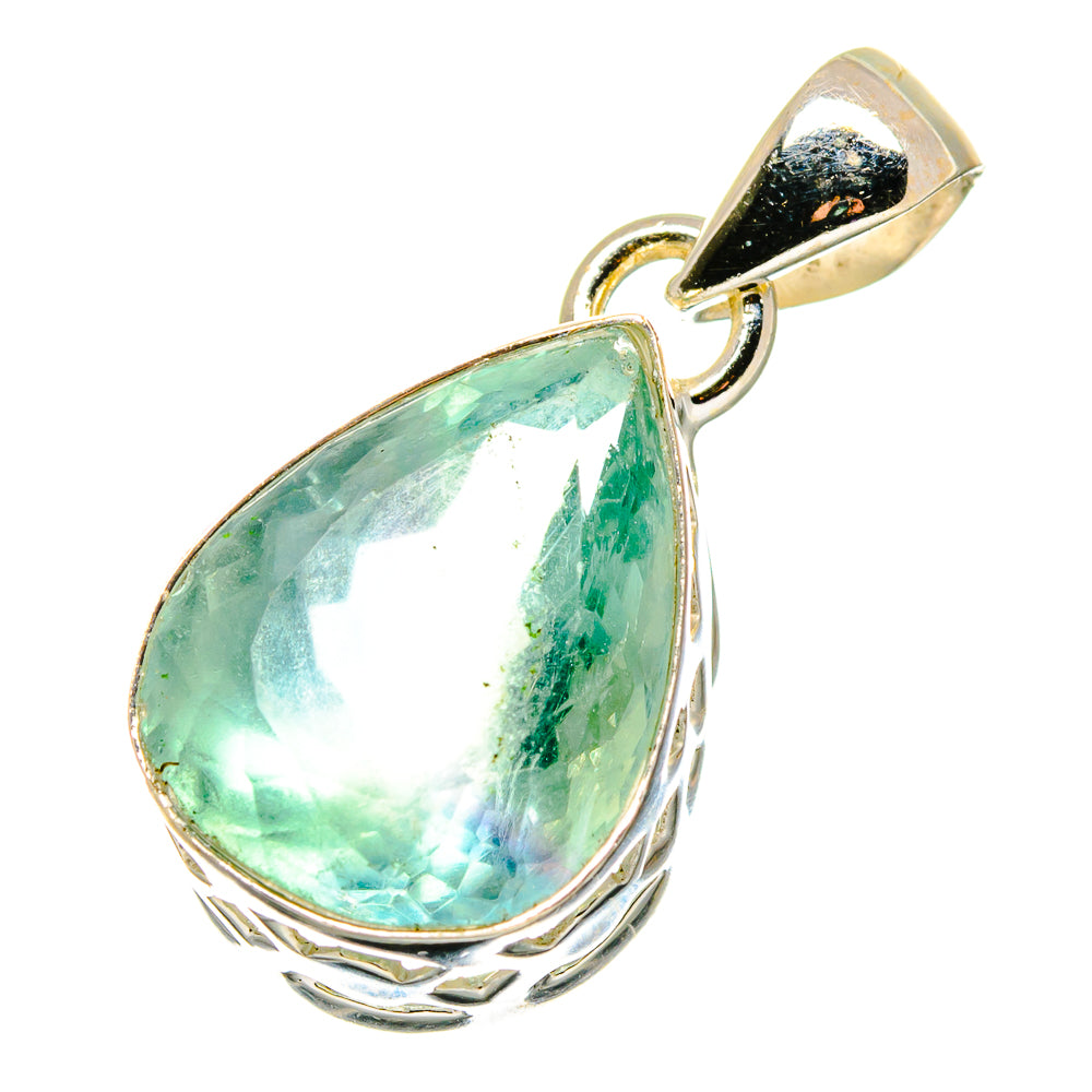 Green Fluorite Pendants handcrafted by Ana Silver Co - PD16990