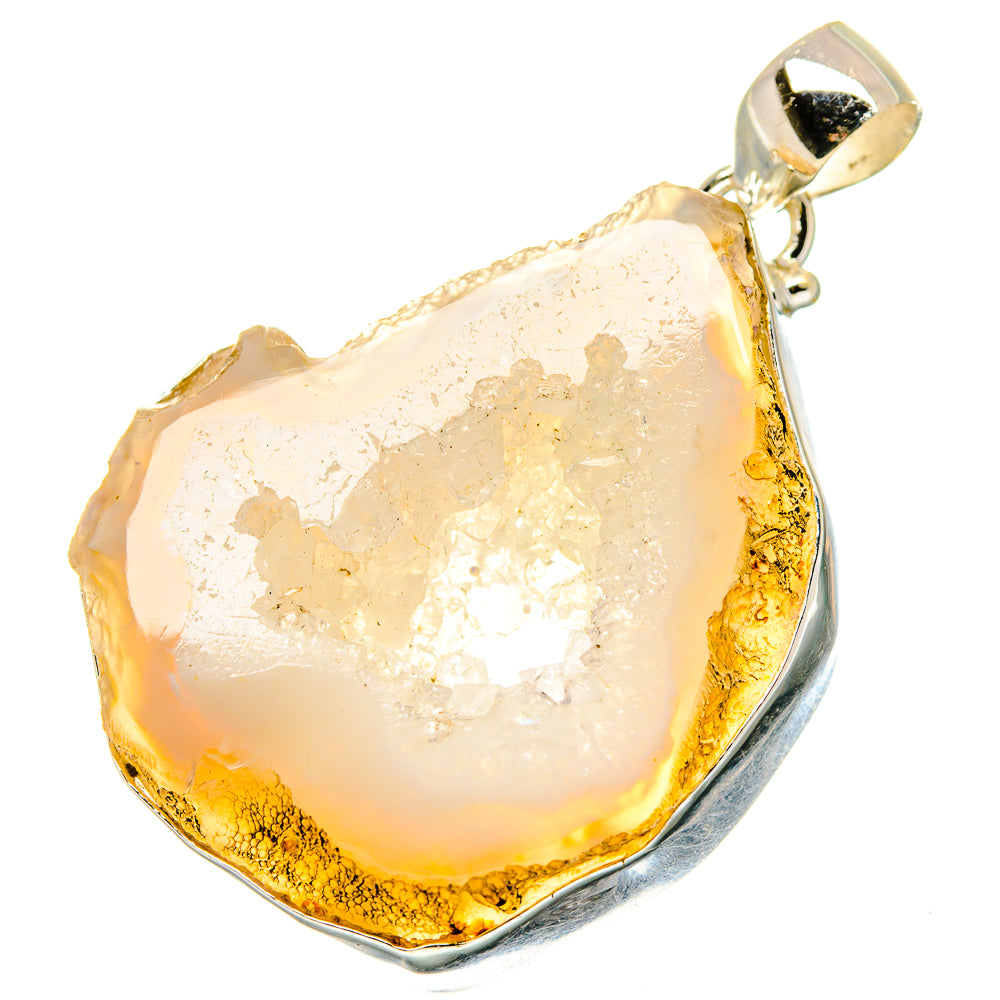 Libyan Glass Pendants handcrafted by Ana Silver Co - PD17012
