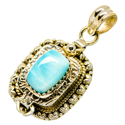 Larimar Pendants handcrafted by Ana Silver Co - PD17030