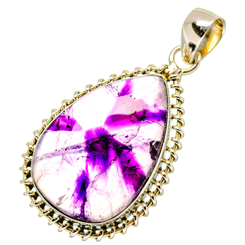 Star Amethyst Pendants handcrafted by Ana Silver Co - PD17042