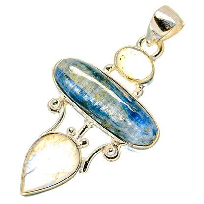 Kyanite Pendants handcrafted by Ana Silver Co - PD17060