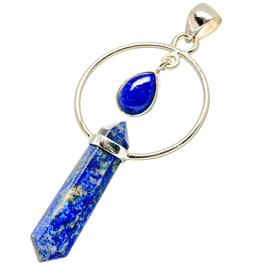 Lapis Lazuli Pendants handcrafted by Ana Silver Co - PD17061