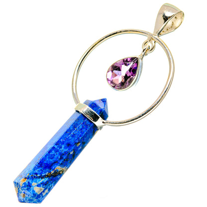 Lapis Lazuli Pendants handcrafted by Ana Silver Co - PD17065